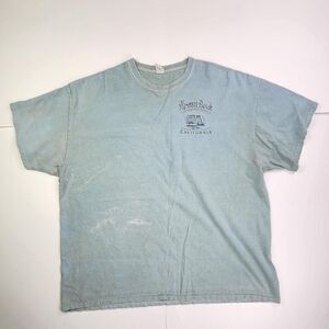 Volkswagen Men's Green and Blue T-shirt